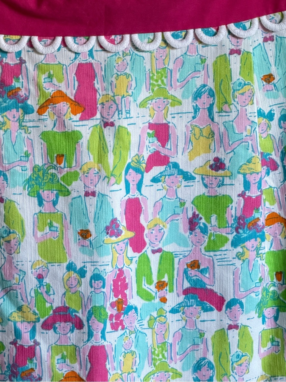 Lilly Pulitzer Originals Del Mar Shift Dress in LE Giddy Up Derby Print, Size 10 - Picture 2 of 13